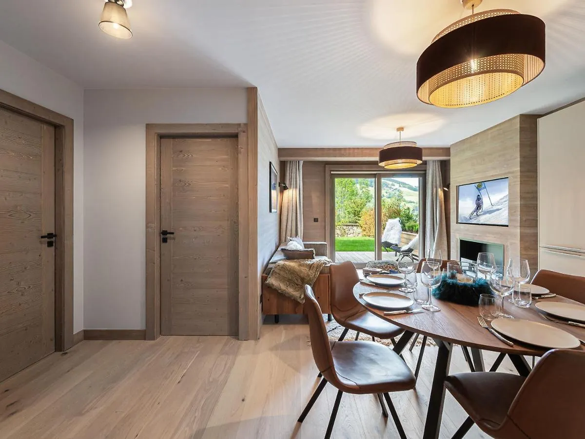 Appartement A Megeve Avec Espace Bien-Etre, Piscine, Sauna Et Salle De Sport - Fr-1-569-35 Apartamento