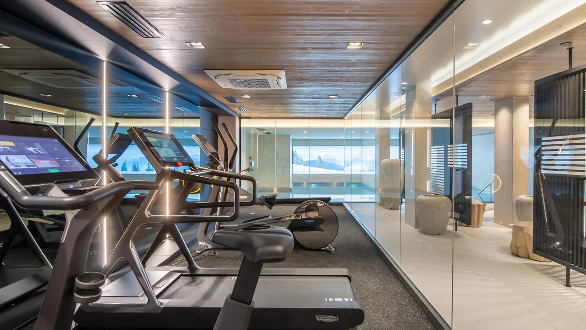 Apartamento Appartement A Megeve Avec Espace Bien-Etre, Piscine, Sauna Et Salle De Sport - Fr-1-569-35
